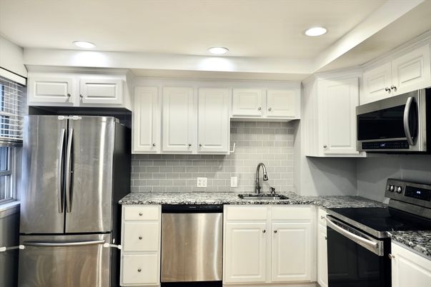 Interior, Kitchen, Recessed Lighting, Stainless Steel Appliances