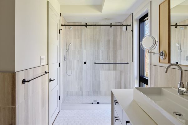 Bathroom, Glass Shower, Interior