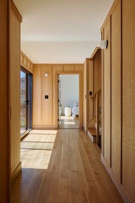 Interior, Wood Texture Flooring, Wooden Walls