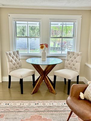 Dining room, Interior, Wood Texture Flooring