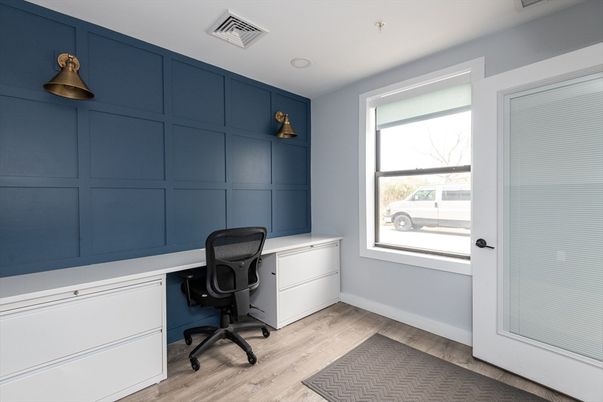 Home Office, Interior, Wood Texture Flooring