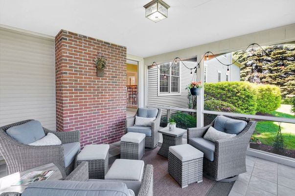 Interior, Living room, Stone Walls