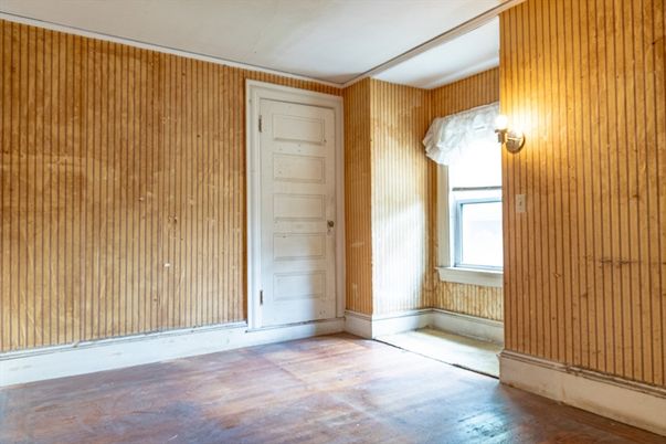 Empty room, Interior, Wooden Walls