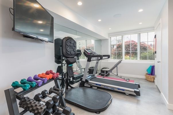 Fitness Equipment, Interior, Recessed Lighting