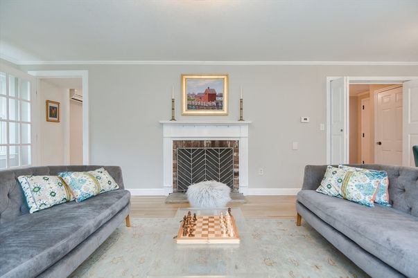 Fireplace, Interior, Living room, Wood Texture Flooring