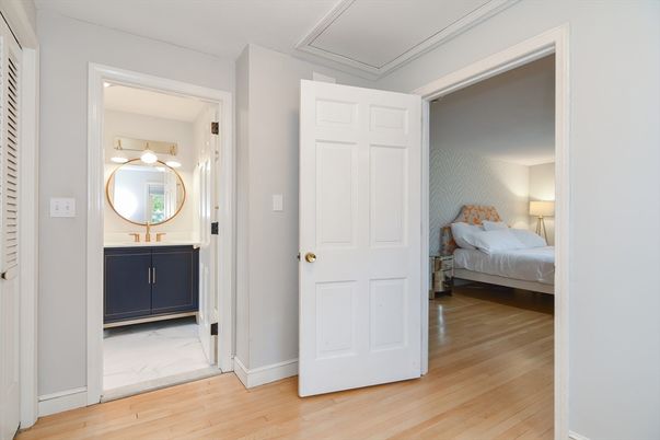 Bedroom, Interior, Marble, Wood Texture Flooring