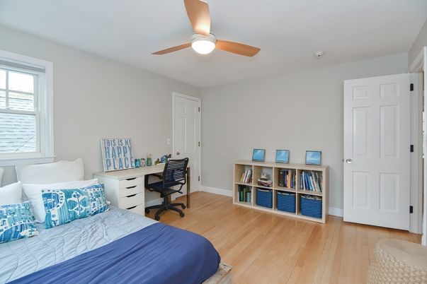 Bedroom, Home Office, Interior, Wood Texture Flooring