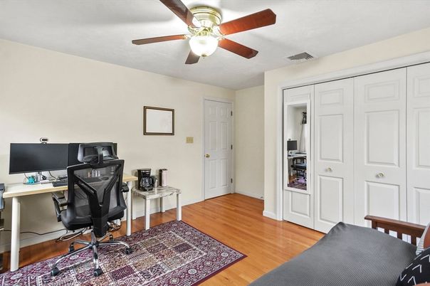 Home Office, Interior, Wood Texture Flooring