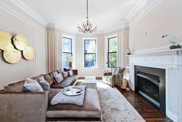 Chandelier, Fireplace, Interior, Living room, Wood Texture Flooring