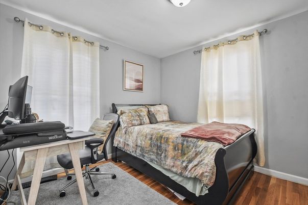 Bedroom, Home Office, Interior, Wood Texture Flooring