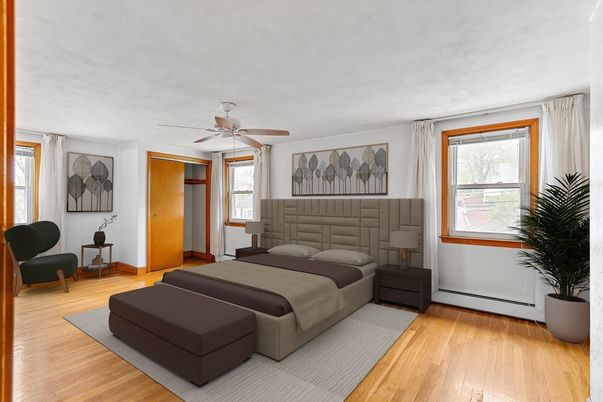 Empty room, Interior, Wood Texture Flooring