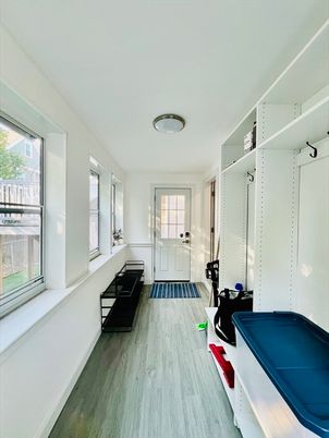 Fitness Equipment, Game Room, Interior, Wood Texture Flooring