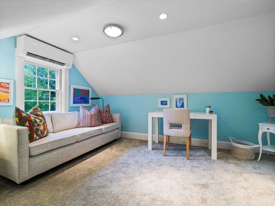 Home Office, Interior, Recessed Lighting