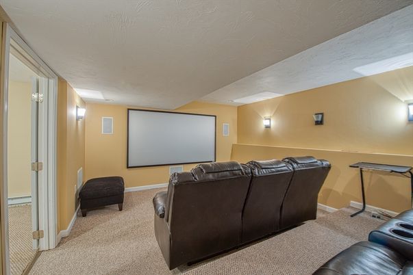 Home Theatre Room, Interior, Projection Screen, Theatre Room