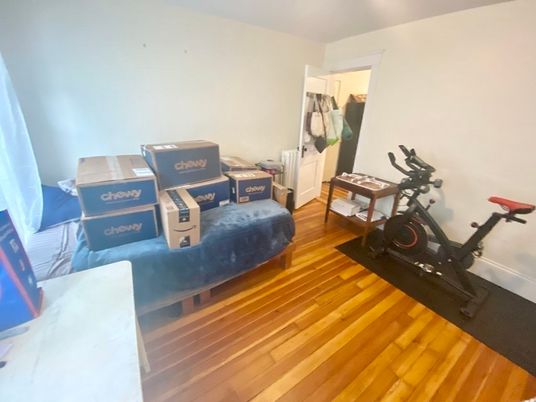 Fitness Equipment, Interior, Wood Texture Flooring