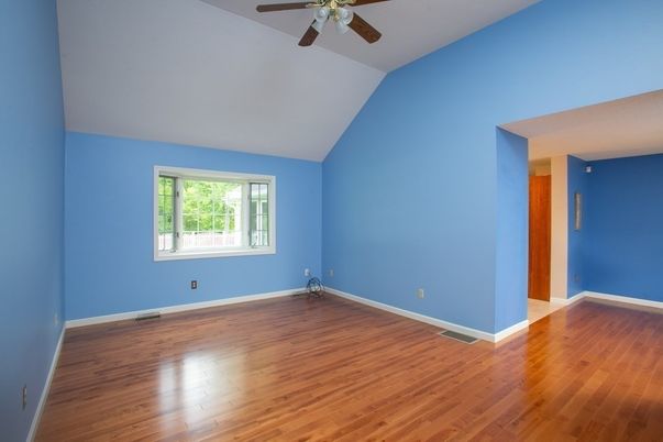 Empty room, Interior, Wood Texture Flooring