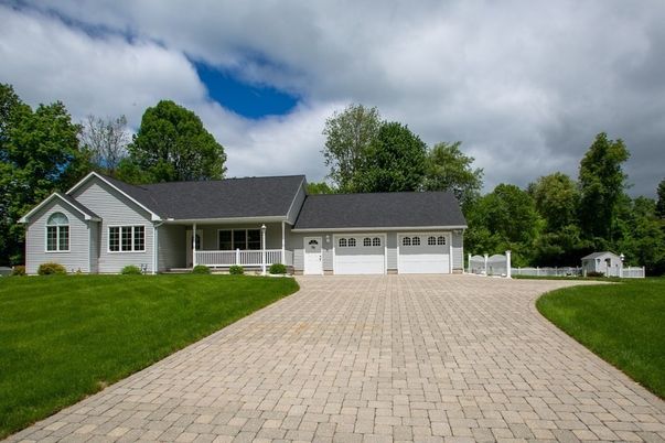 Attached, Backyard, Exterior, Facade, Ranch