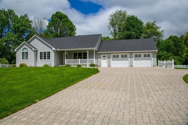 Attached, Backyard, Exterior, Facade, Ranch
