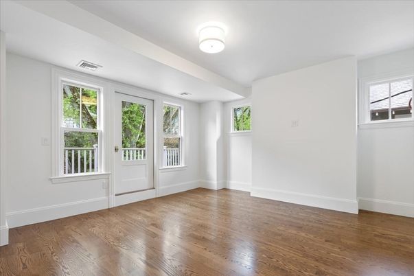 Empty room, Interior, Wood Texture Flooring