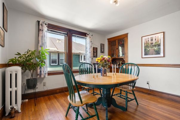 Dining room, Interior, Wood Texture Flooring