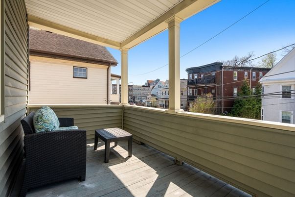 Exterior, Wood Texture Flooring