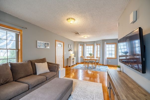 Dining room, Interior, Living room, Wood Texture Flooring