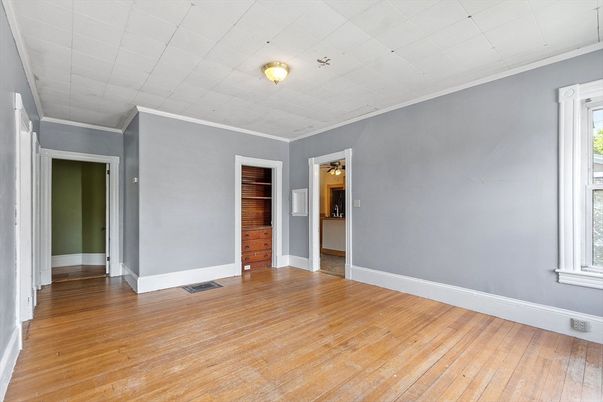 Empty room, Interior, Wood Texture Flooring