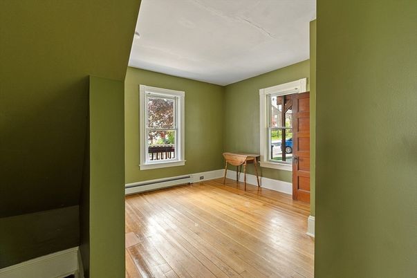 Empty room, Interior, Wood Texture Flooring