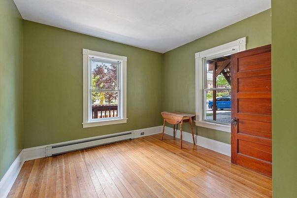 Empty room, Interior, Wood Texture Flooring