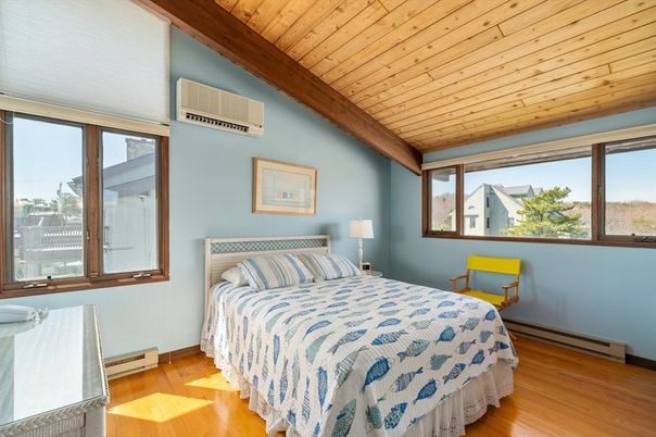 Bedroom, Interior, Wooden Beams, Wooden Ceilings, Wood Texture Flooring