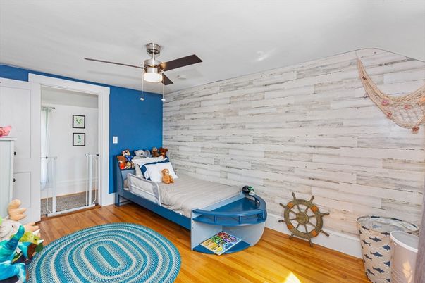 Bedroom, Interior, Wood Texture Flooring, Wooden Walls