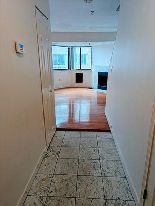 Empty room, Fireplace, Interior, Marble, Wood Texture Flooring