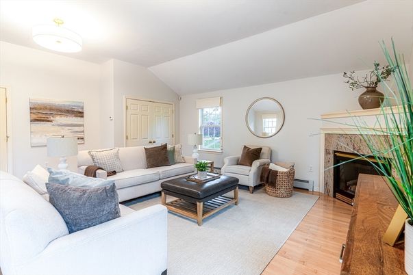 Fireplace, Interior, Living room, Wood Texture Flooring