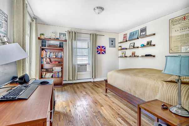 Bedroom, Home Office, Interior, Wood Texture Flooring