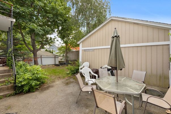 Backyard, Detached Garage, Exterior