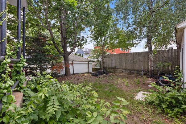 Backyard, Detached Garage, Exterior
