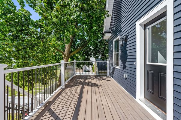 Exterior, Wood Texture Flooring