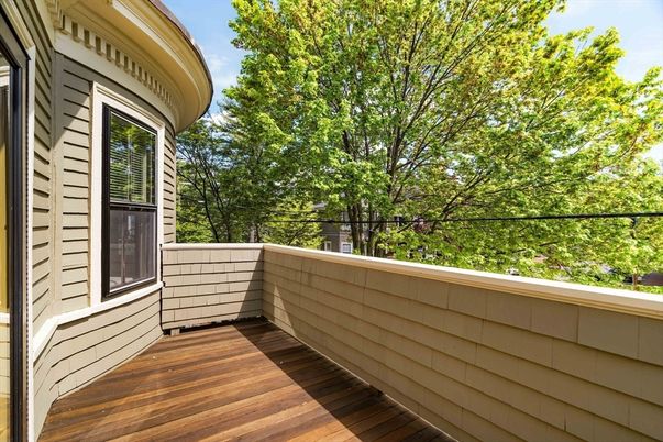 Exterior, Wood Texture Flooring