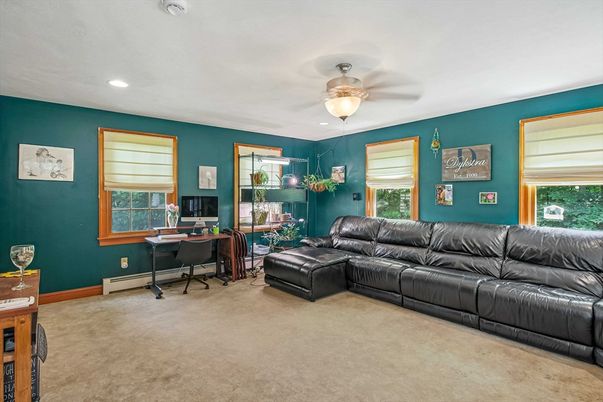 Home Office, Interior, Recessed Lighting