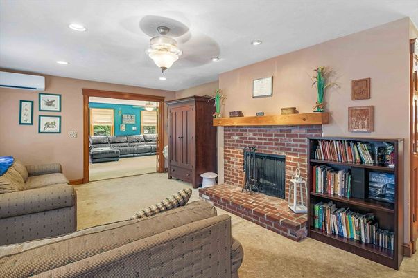 Fireplace, Interior, Recessed Lighting
