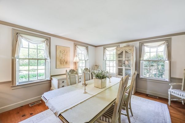 Dining room, Interior, Wood Texture Flooring