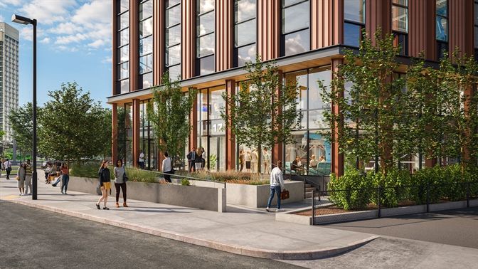 Exterior, Facade, Condo Building