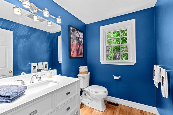 Bathroom, Interior, Wood Texture Flooring