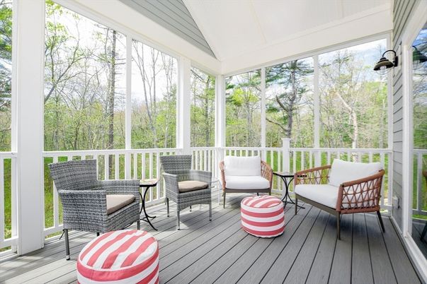 Interior, Sun Room, Wood Texture Flooring