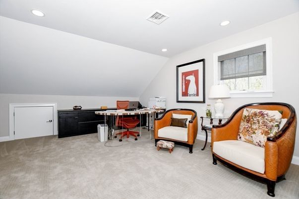 Home Office, Interior, Recessed Lighting
