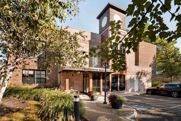 Exterior, Facade, Brick Facade, Modern