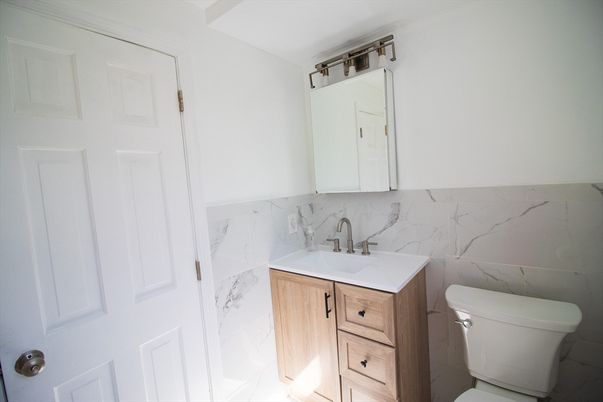 Bathroom, Interior, Marble Walls