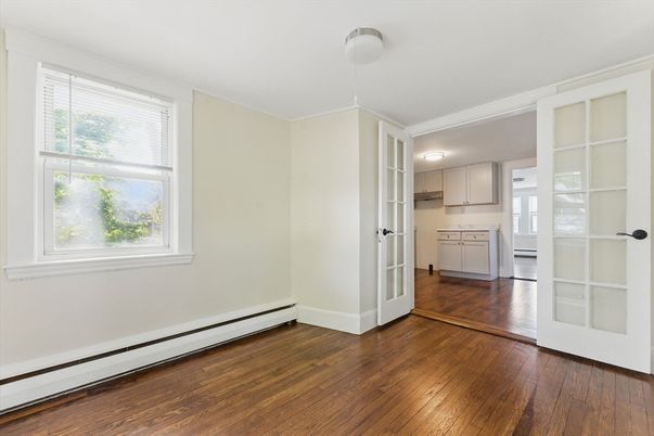 Empty room, Interior, Kitchen, Wood Texture Flooring
