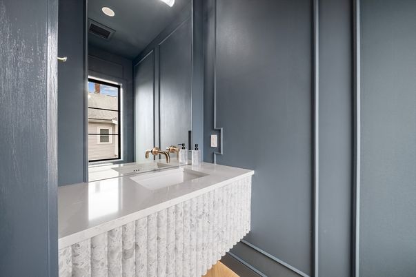 Bathroom, Interior, Recessed Lighting