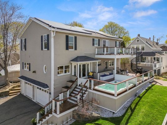 Exterior, Hot Tub, Solar Panels